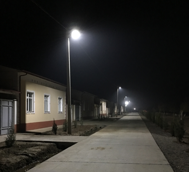 Aid in the Construction of Street Lamps